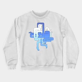 Achey Breaky Blues Crewneck Sweatshirt